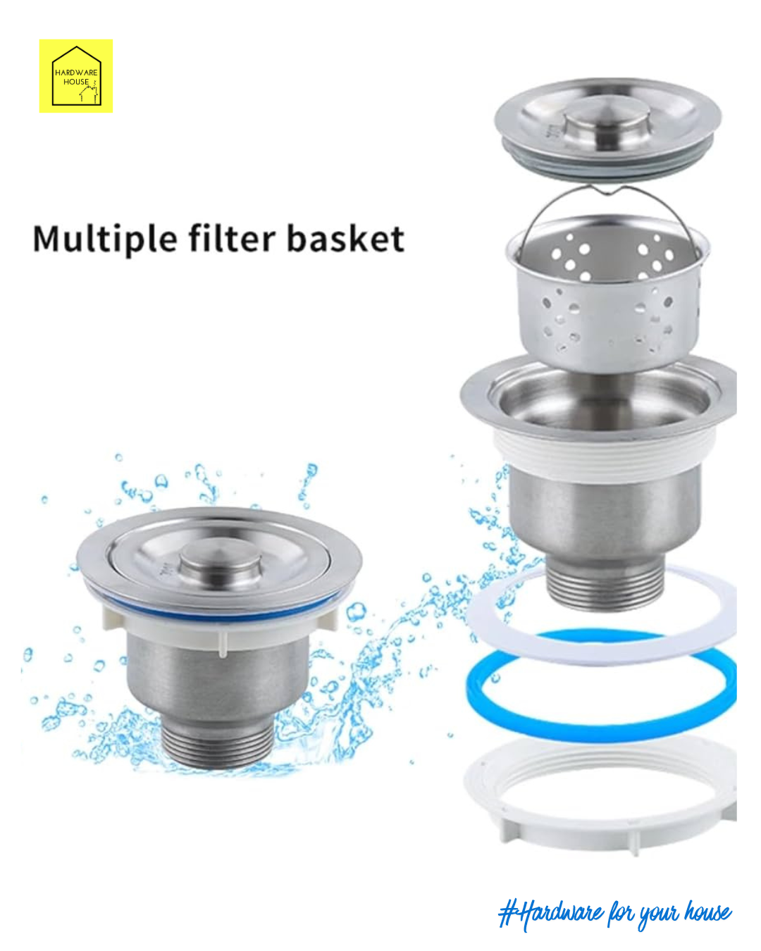 Stainless Steel Sink Coupling Waste – Kitchen Drain Connector