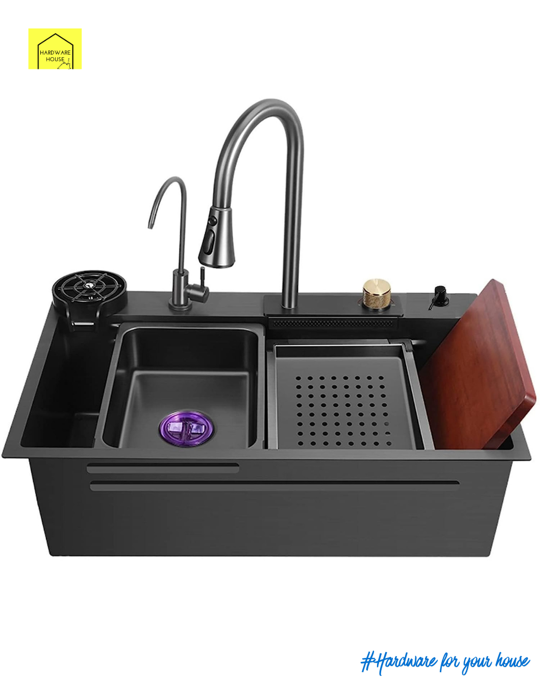 All-in-One Smart Kitchen Sink – Stainless Steel