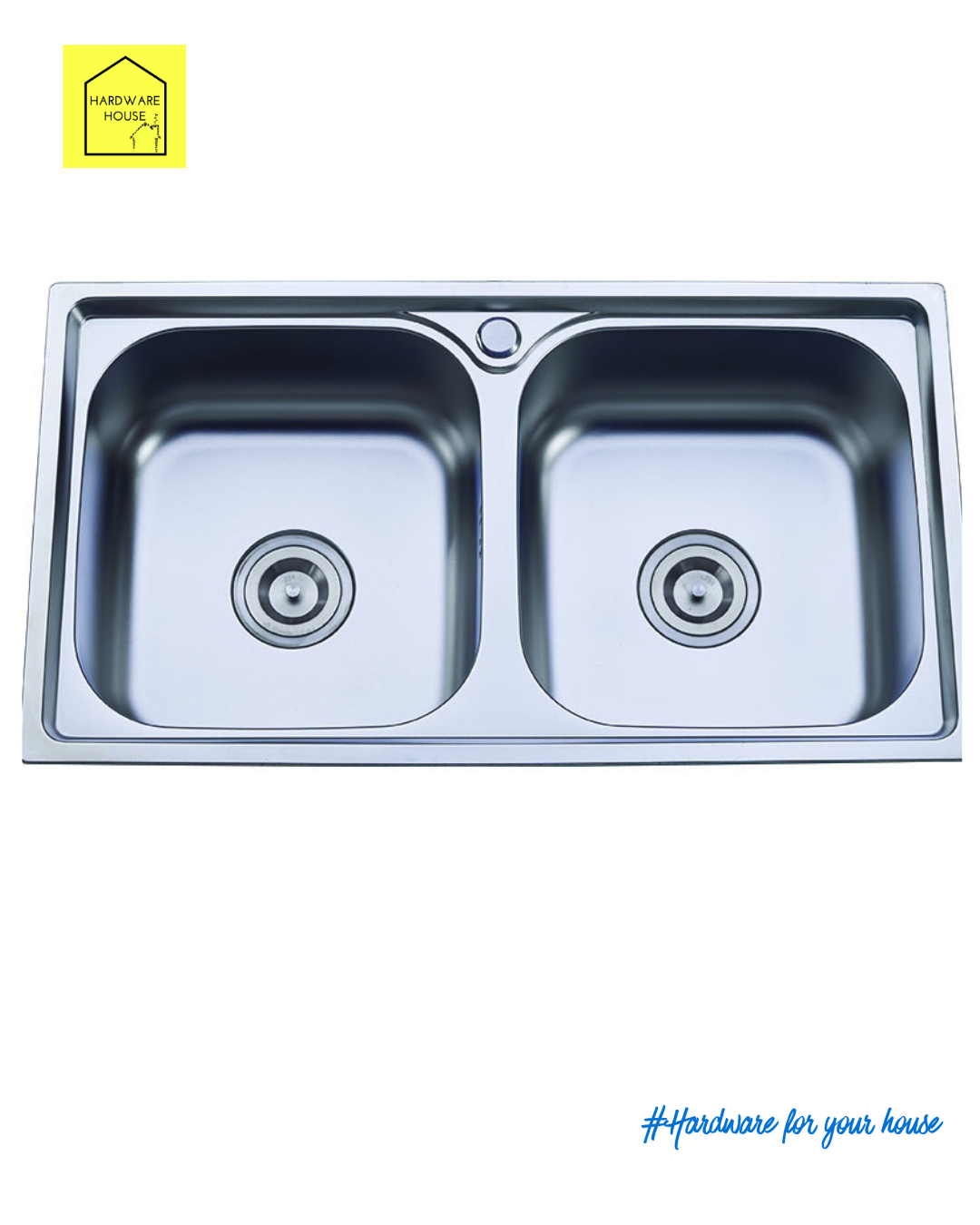 Stainless Steel Double Bowl Kitchen Sink